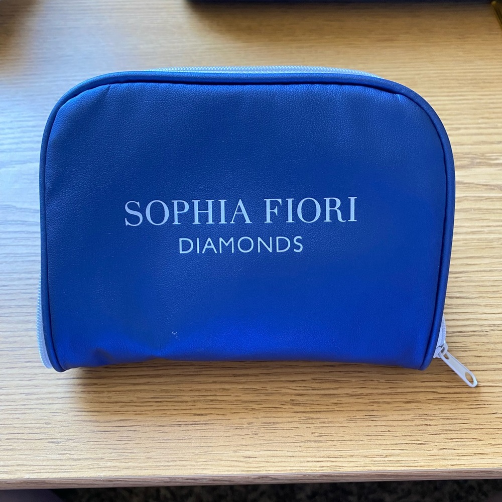 Sofia Fiori Diamonds travel jewlery case